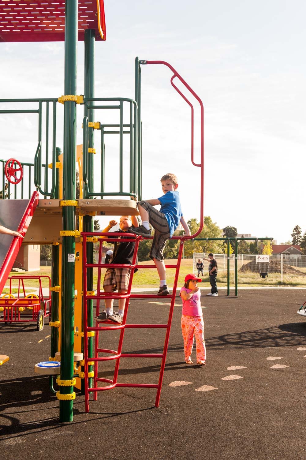 PlayWorks Spruce Avenue Playground in Edmonton, Alberta!